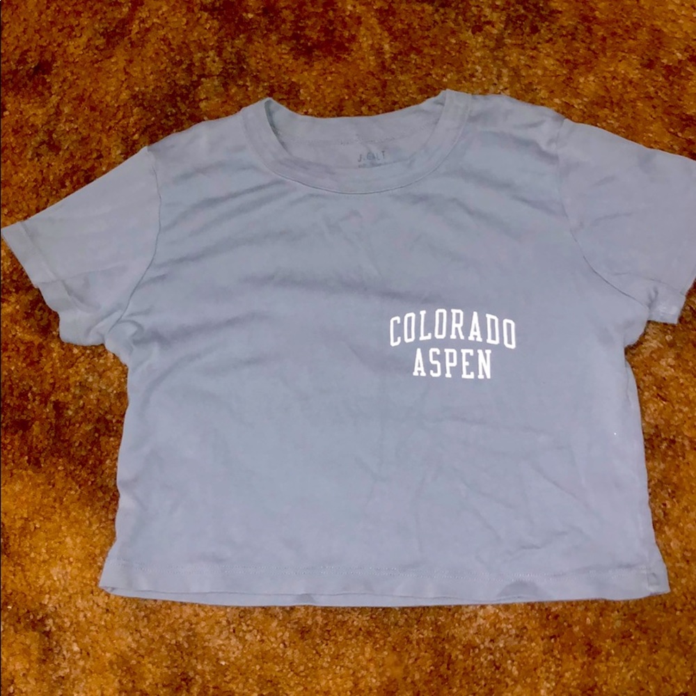 Cropped Colorado Shirt from Brandy Melville